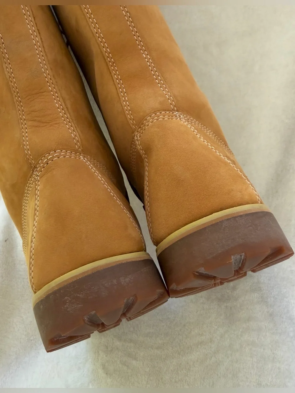 TIMBERLAND Premium Waterproof Calf High Boots Wheat Size Women’s 8.5-9
